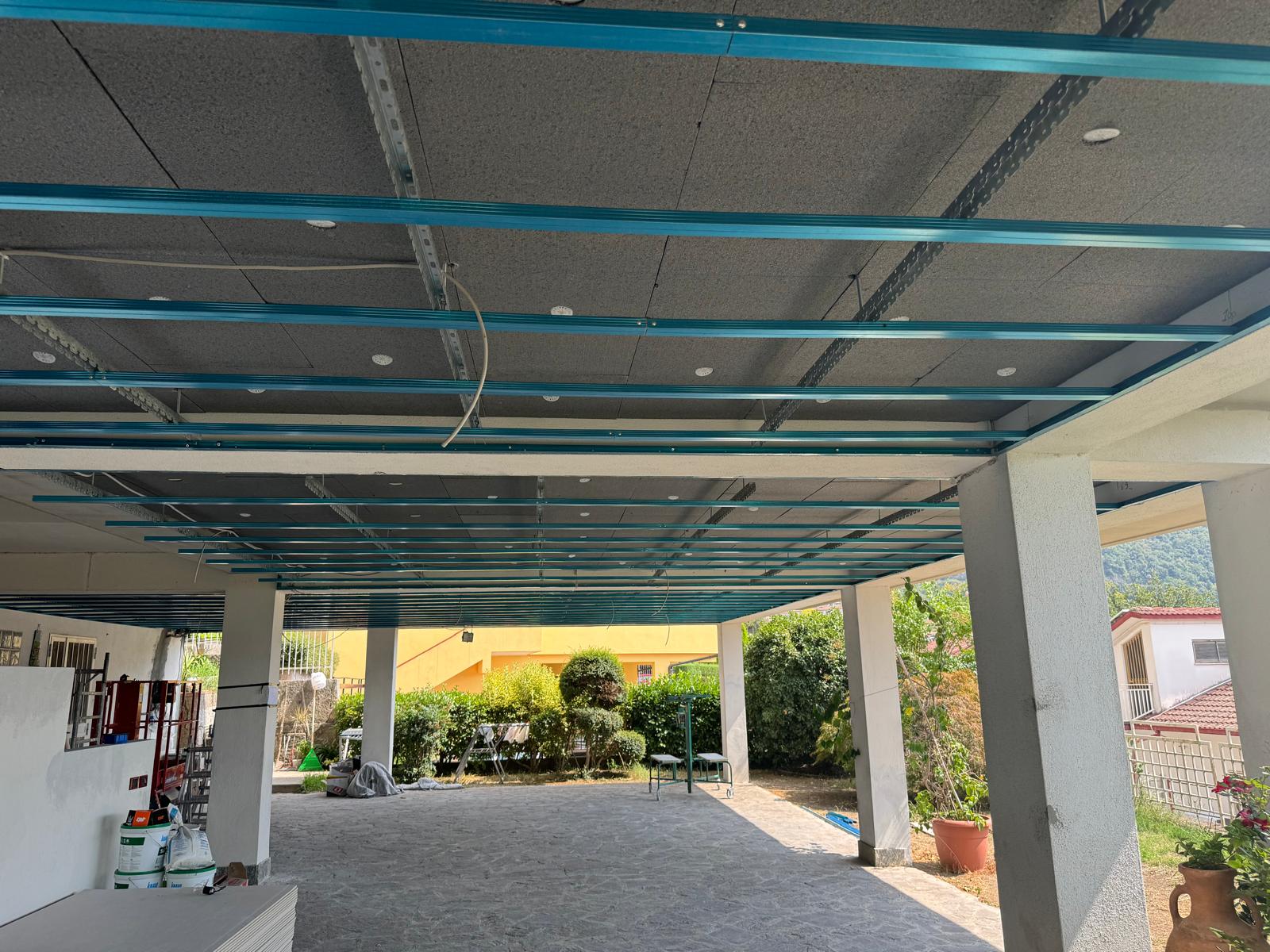 Controsoffitto ultimato